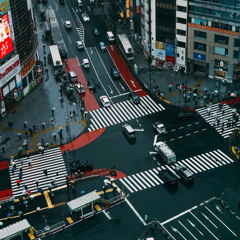 Токио вид сверху